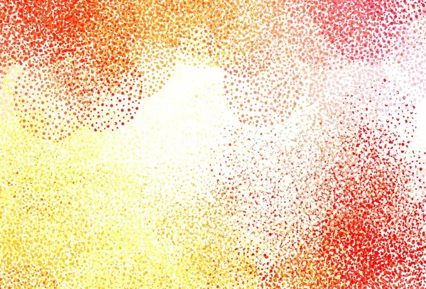 Rouge Clair Motif Vectoriel Jaune Avec Sphères Design Décoratif Flou — Image vectorielle