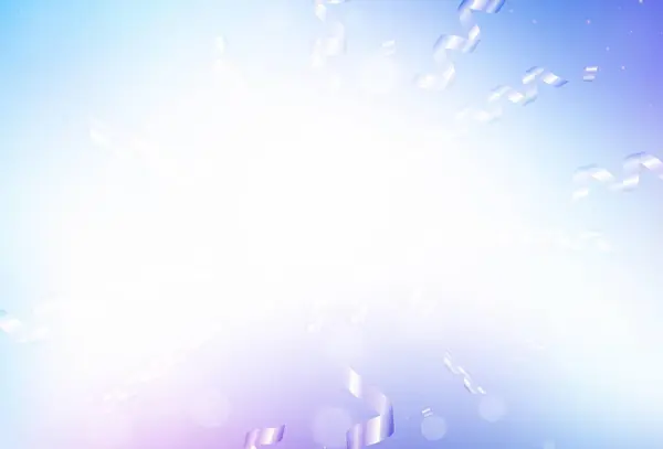 Светло Розовый Голубой Вектор Праздничном Стиле Современные Абстрактные Формы Рождественского — стоковый вектор