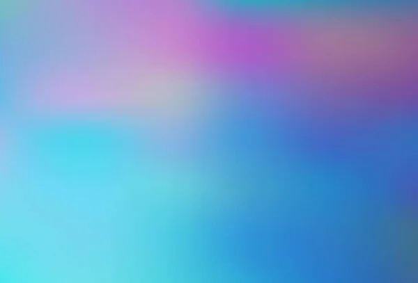 Hellrosa Blauer Vektor Verschwommenes Muster Bunte Abstrakte Illustration Mit Farbverlauf — Stockvektor