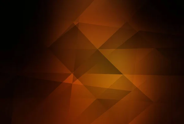 Modèle Triangles Dégradé Vectoriel Rouge Foncé Illustration Créative Demi Teinte — Image vectorielle