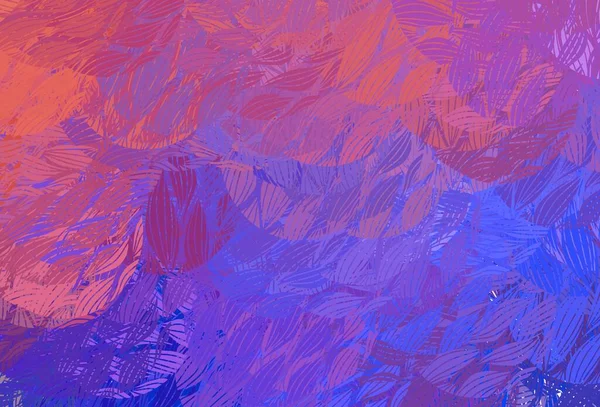 Açık mavi, soyut şekilli kırmızı vektör dokusu. Renkli rastgele şekillerle modern soyut illüstrasyon. İşiniz için en iyi akıllı tasarım.