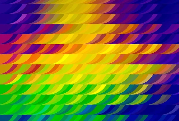 Světlý Vícebarevný Vektorový Obrazec Náhodnými Tvary Ilustrace Barevnými Tvary Přechodu — Stockový vektor