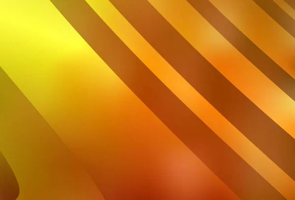 Light Orange Vektor Verschwommen Glanz Abstrakten Hintergrund Bunte Illustration Abstrakten — Stockvektor