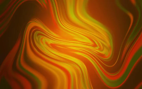 ダークオレンジのベクトルぼやけた輝き抽象的な背景 グラデーションの抽象的なスタイルでカラフルなイラスト 携帯電話の背景 — ストックベクタ