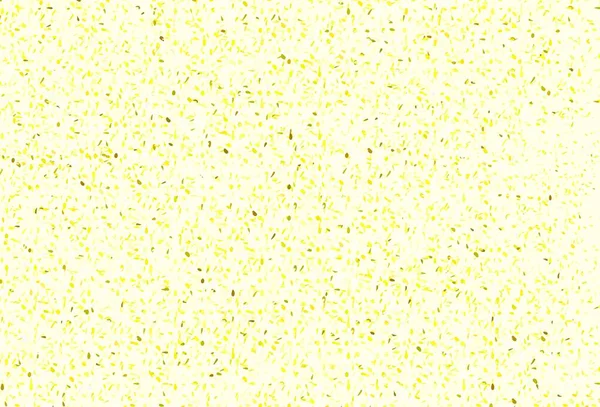 Verde Claro Textura Vetorial Amarela Com Discos Glitter Ilustração Abstrata —  Vetores de Stock