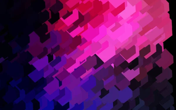 Темно Фіолетове Рожеве Векторне Компонування Лініями Прямокутниками Прямокутники Абстрактному Тлі — стоковий вектор