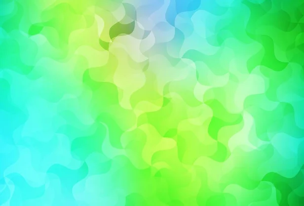 Světle Modrá Zelený Vektor Abstraktní Mozaika Pozadí Polygonální Abstraktní Ilustrace — Stockový vektor