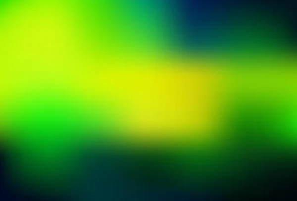 Verde Escuro Vetor Amarelo Abstrato Textura Brilhante Ilustração Criativa Estilo —  Vetores de Stock