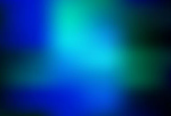 Oscuro Vector Azul Fondo Borroso Colorido Ilustración Abstracta Brillante Con — Vector de stock