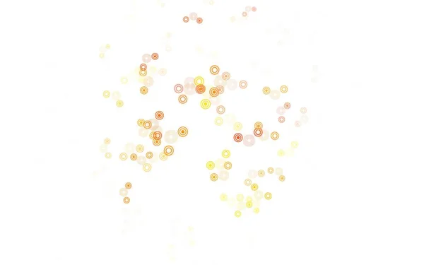 Светло Розовый Векторный Фон Пузырями Иллюстрация Набором Ярких Красочных Абстрактных — стоковый вектор