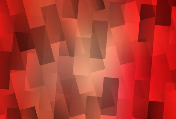 Plantilla Vectorial Light Red Con Rombo Rectángulos Sobre Fondo Abstracto — Archivo Imágenes Vectoriales