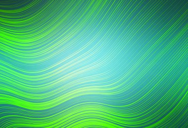 Açık yeşil vektör soyut arkaplan. Parlak renkli bir illüstrasyon. İşiniz için yeni tasarım.