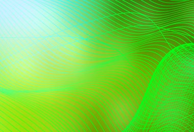 Açık yeşil, sarı vektör parlak soyut fon. Yaratıcı illüstrasyon, yarım tonlu ve eğimli. Tasarımının yeni yolu.