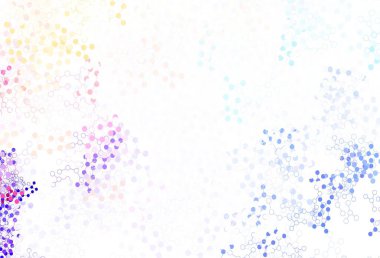 Açık mavi, sarı vektör arkaplan ve yapay zeka formları. Yapay zeka bağlantılarıyla basit bir şekilde renkli tasarım. Teklif verilerinin tanıtımı için akıllı tasarım.