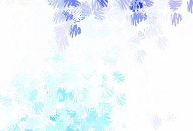 Açık Pembe, düz çizgileri olan mavi vektör düzeni. Bulanık dekoratif tasarım basit bir şekilde çizgilerle. Reklamınız, posteriniz, afişiniz için en iyi tasarım.