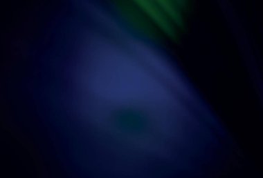 Koyu mavi, yeşil vektör soyut arkaplan. Gradyan ile modern soyut çizim. Tasarımının yeni yolu.