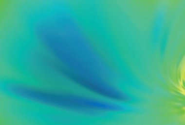 Açık yeşil vektör parlak deseni bulanıklaştırdı. Görüntü tarzında tamamen yeni bir renkli çizim. Tasarımının yeni yolu.