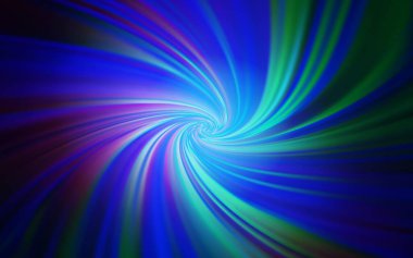 Koyu pembe, mavi vektör soyut arkaplan. Gradyan ile modern soyut çizim. İş tasarımınız için yeni biçim.