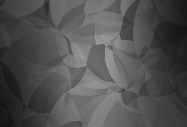 Açık gri vektör çokgen desen. Origami tarzında gradyan ile geometrik çizim. Arkaplanlarınız için desenli desen.