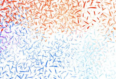 Açık mavi, tekrarlanan çubuklu sarı vektör şablonu. Renkli çubuklarla, soyut çizimler. Reklamlar, posterler, afişler için desen.