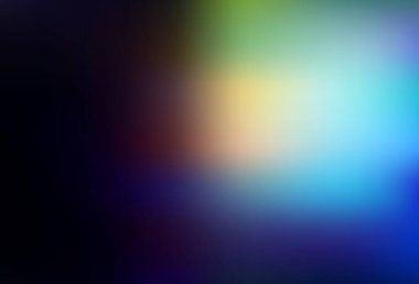 Koyu mavi, sarı vektör bulanık arkaplan. Görüntü tarzında tamamen yeni bir renkli çizim. Çalışmalarınız için akıllı tasarım.