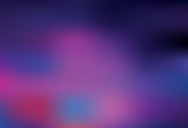 Koyu pembe vektör renkli bulanık arkaplan. Renkli soyut çizimler ve gradyan. İşiniz için yepyeni bir tasarım..
