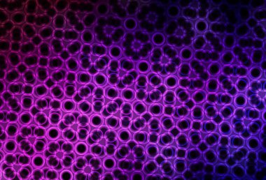 Noktalı koyu pembe vektör arkaplanı. Bulanık yağmur damlaları olan soyut bir çizim. Poster ve web siteleri için tasarım.