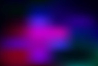 Koyu pembe, mavi vektör modern zarif düzen. Parlak renkli bir illüstrasyon. Web siteniz için bulanık tasarım.