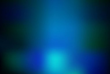 Koyu mavi vektör parlak deseni bulanıklaştırdı. Görüntü stili ve gradyanı olan yeni renkli çizimler. Marka kitabınız için yeni biçim tasarımı.