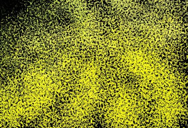 Koyu yeşil, düz çizgileri olan sarı vektör düzeni. Çizgilerle modern geometrik soyut çizim. Reklam, kitapçıklar, broşürler için desen.