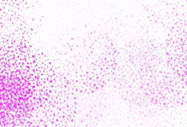 Açık Mor, diskli pembe vektör dokusu. Soyut arka planda bulanık kabarcıklar ve renkli gradyan. Poster ve web siteleri için tasarım.