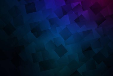 Koyu pembe, dikdörtgenli mavi vektör arkaplan. Soyut arkaplanda dikdörtgenler ve renkli gradyanlar. Şablon bir arkaplan olarak kullanılabilir.