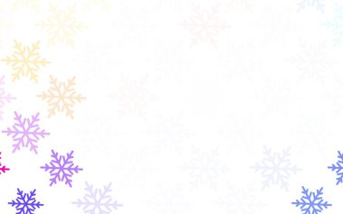 Açık mavi, sarı vektör arkaplan tatil tarzında. Gradyan Noel elementleri içeren bir Akıllı Çizim. Okul ve dil bilgisi siteleri için desen.