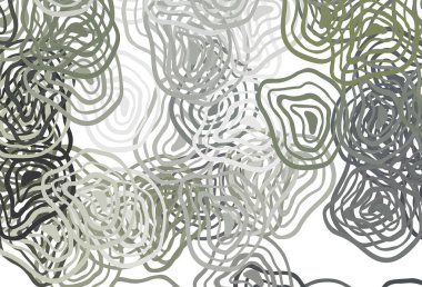 Çizgileri olan açık gri vektör deseni. Çağdaş gradyan soyut çizgileri olan çizimler. Markan için yeni kompozisyon.