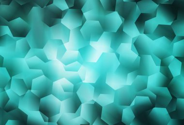 Açık yeşil vektör düşük polimerli doku. Çokgen biçiminde, gradyan ile renkli çizimler. İşiniz için en iyi üçgen tasarım.