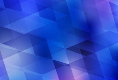 Dikdörtgen biçiminde hafif BLUE vektör dokusu. Dikdörtgenleri ve kareleri olan güzel bir çizim. Şablon bir arkaplan olarak kullanılabilir.