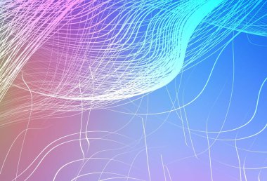 Açık mavi, kırmızı vektör renkli bulanık arkaplan. Soyut renkli gradyan çizimi. Marka kitabınız için yeni biçim tasarımı.