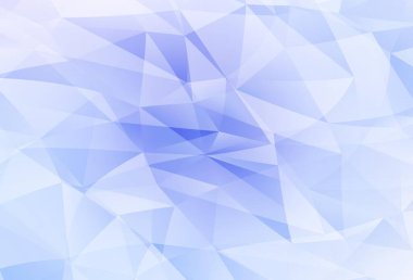 Açık Mor vektör çokgen arka plan. Origami stilinde gradyan ile yaratıcı geometrik illüstrasyon. Pankartın için tamamen yeni bir şablon.