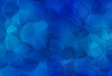 Açık mavi vektör çokgen şablonu. Çokgen soyut çizim ve gradyan. İşiniz için yepyeni bir tasarım..