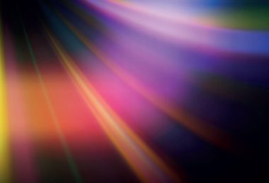 Koyu pembe, sarı vektör bulanık şablon. Parlak renkli bir illüstrasyon. İşiniz için yeni tasarım.