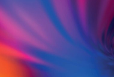 Açık mavi, kırmızı vektör parlak dokuyu bulanıklaştırdı. Eğilimli zarif, parlak bir çizim. Marka kitabınız için yeni biçim tasarımı.