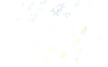 Yapay zeka yapısına sahip hafif çokrenkli vektör şablonu. Parlak renkli bir illüstrasyon ve yapay zekanın gerçek yapısı. Bilim için desen, geleceksel tasarımlar..