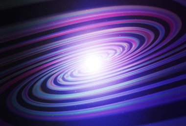 Gece gökyüzü yıldızlı koyu mor vektör deseni. Bulanık dekoratif tasarım galaksi yıldızlarıyla basit bir stilde. Astroloji web siteleri için desen.