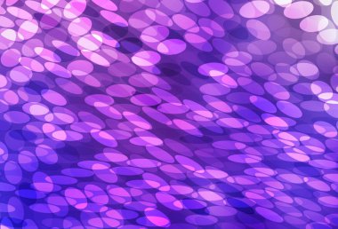 Açık Mor, diskli pembe vektör dokusu. Renkli su damlaları olan modern soyut çizimler. İş ilanınız için tasarım.