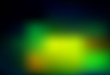 Koyu mavi, yeşil vektör soyut parlak desen. Eğilimli zarif, parlak bir çizim. İş tasarımınız için yeni biçim.