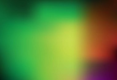 Açık yeşil, kırmızı vektör soyut parlak şablonu bulanıklaştırdı. Soyut renkli gradyan çizimi. İşiniz için en iyi bulanık tasarım..