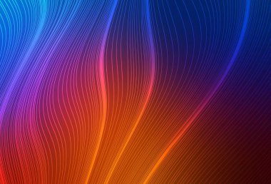 Açık mavi, kırmızı vektör modern zarif zemin. Görüntü tarzında tamamen yeni bir renkli çizim. Web siteniz için bulanık tasarım.