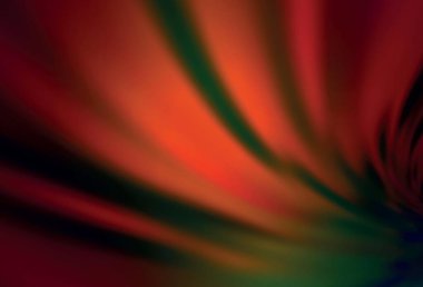 Koyu yeşil, kırmızı vektör modern zarif zemin. Görüntü stili ve gradyanı olan yeni renkli çizimler. Çalışmalarınız için akıllı tasarım.