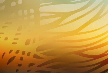 Açık mavi, sarı vektör modern zarif düzen. Gradyan tasarımlı, soyut, ışıltılı çizimler. Web siteniz için bulanık tasarım.