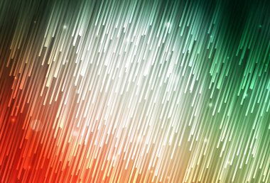 Açık yeşil, keskin çizgileri olan kırmızı vektör deseni. Soyut şablon üzerinde çizgileri olan renkli, parlak bir illüstrasyon. Reklamınız, posteriniz, afişiniz için en iyi tasarım.